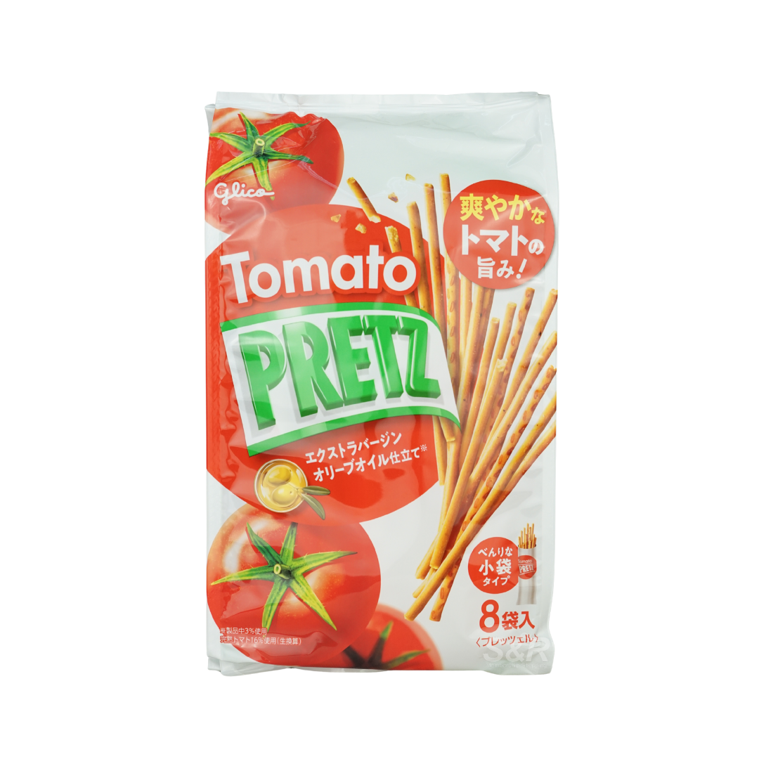 Glico Tomato Pretzel Sticks 8pcs x 13.7g